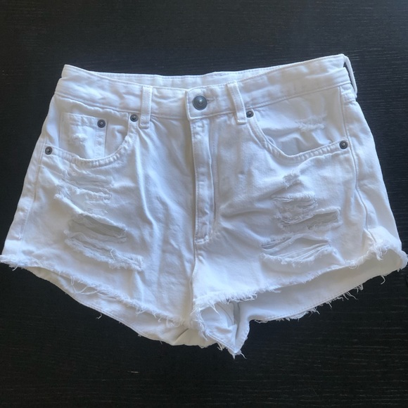H\u0026M | Shorts | Hm White Denim Shorts 